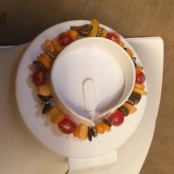 Ethel & Myrtle Jewelry - Beaded Stretch Multicolor Bracelet